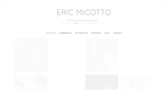 Desktop Screenshot of ericmicotto.com